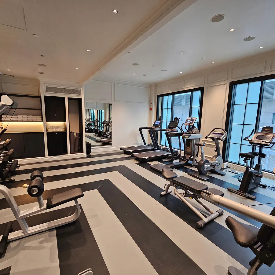 Gym at QT Singapore