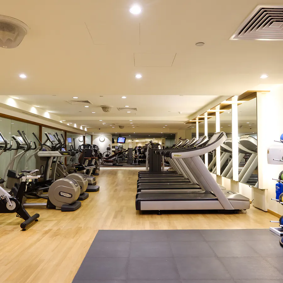 The Fullerton Hotel Gym